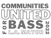 Communities United for Bass for LA Mayor 2022 logo