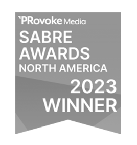 Sabre Awards 2023 Winner badge